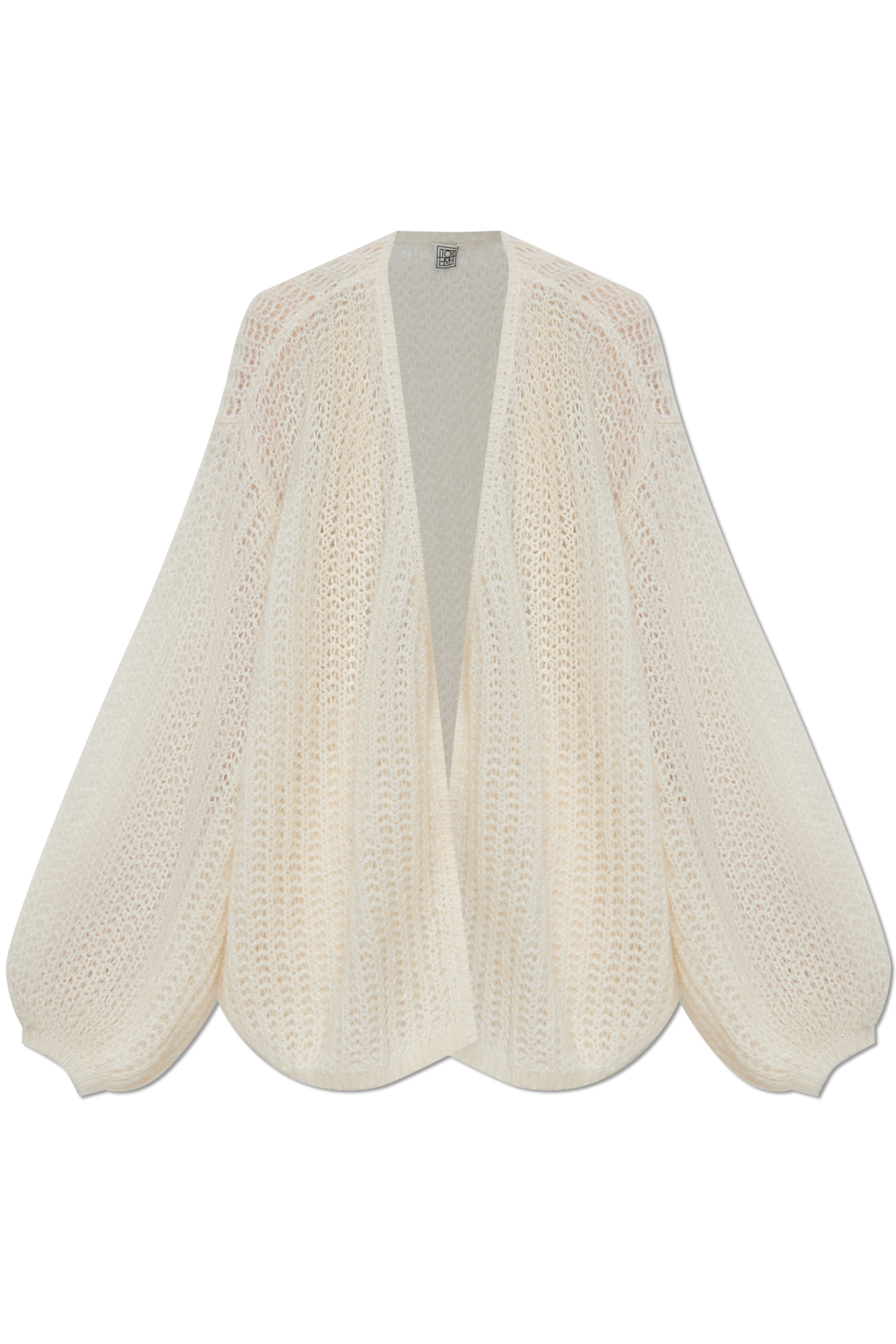 DOUBLE PUSH MOHAIR KNIT CARDIGAN RED – TAIN DOUBLEPUSH